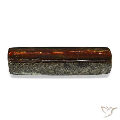 Ammolite Gemstone in 18.7 x 5.9 mm Size for Sale, Ammolite Stone in Multicolor Color