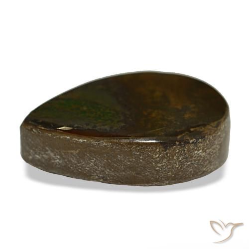 Ammolite Gemstone in 14 x 10 mm (calibrated) Size for Sale, Ammolite Stone in Multicolor Color