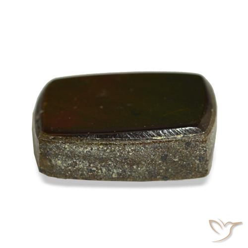 Ammolite Gemstone in 9.1 x 7.4 mm Size for Sale, Ammolite Stone in Multicolor Color