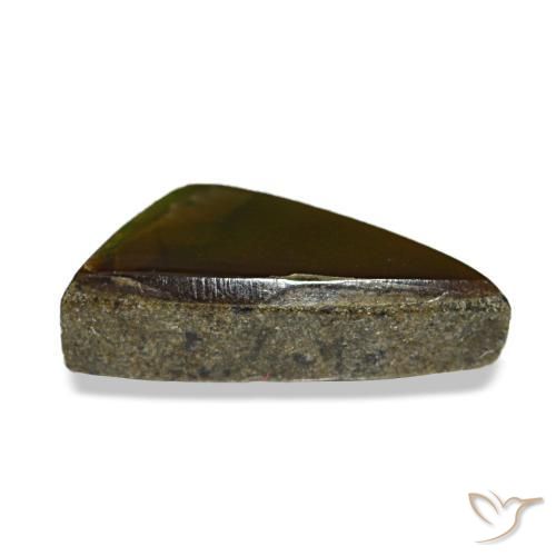 Ammolite Gemstone in 9.7 x 5.7 mm Size for Sale, Ammolite Stone in Multicolor Color