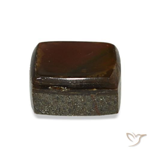 Ammolite Gemstone in 8 x 7.7 mm Size for Sale, Ammolite Stone in Multicolor Color