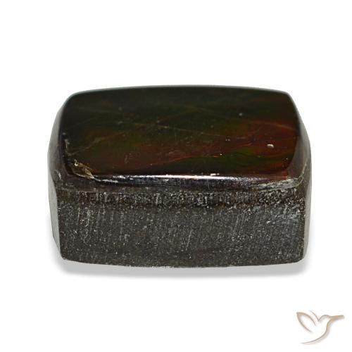 Ammolite Gemstone in 9.1 x 7.8 mm Size for Sale, Ammolite Stone in Multicolor Color