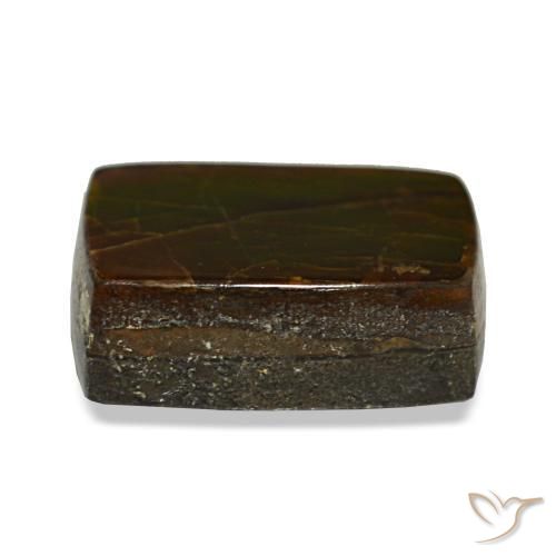 Ammolite Gemstone in 10 x 7 mm (calibrated) Size for Sale, Ammolite Stone in Multicolor Color