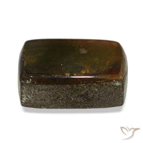 Ammolite Gemstone in 9 x 7 mm (calibrated) Size for Sale, Ammolite Stone in Multicolor Color