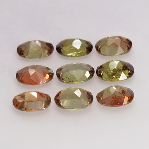 Andalusite Gemstones in 5.1 x 4 mm Size for Sale, Andalusite Stones in Multicolor Color