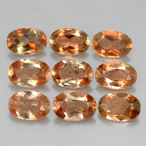 3.68 ct Multicolor Andalusite Stone, Natural Andalusite in Oval Facet Shape for Sale