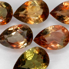 2.70 ct Multicolor Andalusite Stone, Natural Andalusite in Pear Facet Shape for Sale