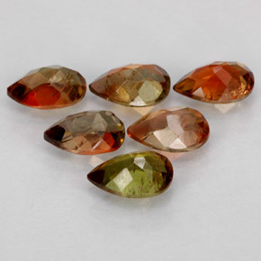 Andalusite Gemstone in 6.2 x 4.2 mm Size for Sale, Andalusite Stone in Multicolor Color