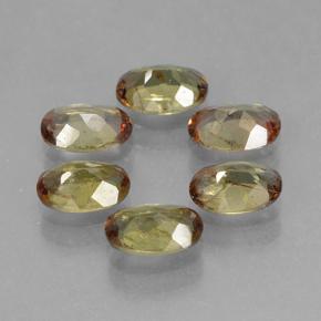 Andalusite Gemstones in 6 x 4 mm (calibrated) Size for Sale, Andalusite Stones in Multicolor Color