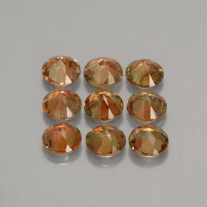 Andalusite Gemstone in 4 mm (calibrated) Size for Sale, Andalusite Stone in Multicolor Color