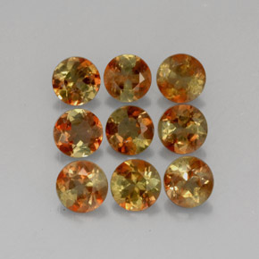 2.22 ct Multicolor Andalusite Stone, Natural Andalusite in Round Facet Shape for Sale