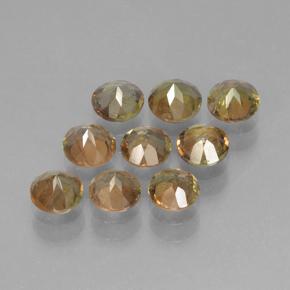 Andalusite Gemstones in 4 mm (calibrated) Size for Sale, Andalusite Stones in Multicolor Color