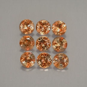 Multicolor Andalucita Gema - 0.3ct Faceta Redonda (ID: 206035)