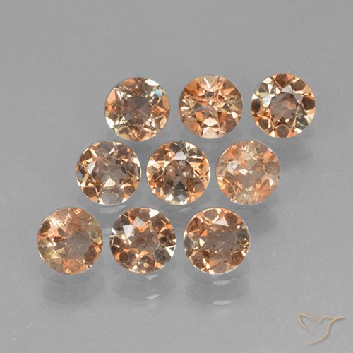 2.26ctw Natural Multicolor Andalusite, Round, VS-SI