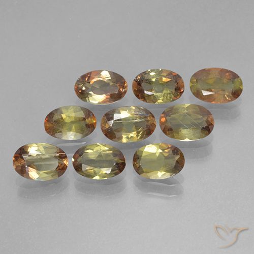 3,45 ct Andalusit im Ovalschliff, 6 x 4 mm aus Brasilien, Photo A