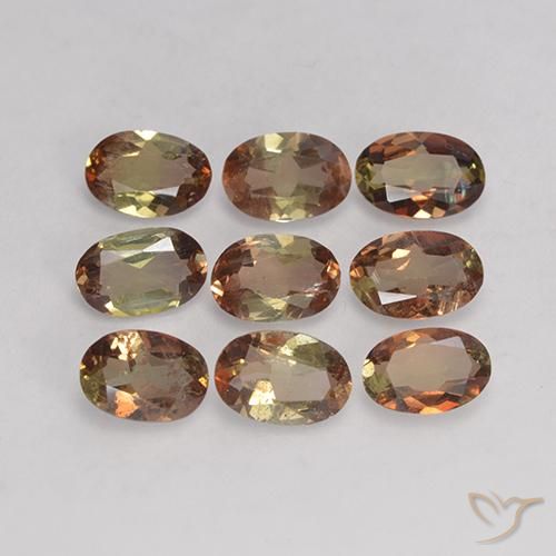 3.33ctw Natural Multicolor Andalusite, Oval, VS-SI