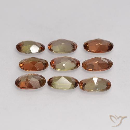 Andalusite Gemstones in 6 x 4 mm (calibrated) Size for Sale, Andalusite Stones in Multicolor Color