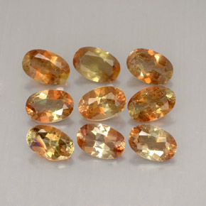 3.77 ct Multicolor Andalusite Gemstone, Andalusite Gem in Oval Facet Shape for Sale.
