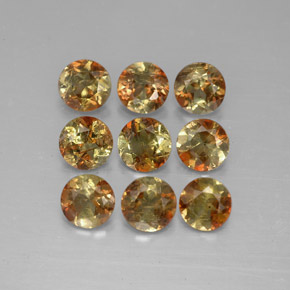 2.22 ct Multicolor Andalusite Gemstone, Andalusite Gem in Round Facet Shape for Sale.