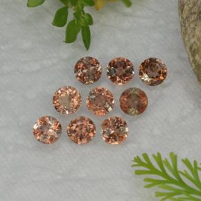2.34 ct Multicolor Andalusite Gemstone, Andalusite Gem in Round Facet Shape for Sale.