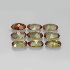 Andalusite Gemstone in 6 x 4 mm (calibrated) Size for Sale, Andalusite Stone in Multicolor Color