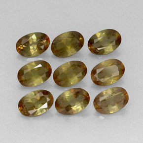 3.8ct Oval Facet Multicolor Andalusite for sale thumb image of 3.8ct Oval Facet Multicolor Andalusite (ID: 206750)