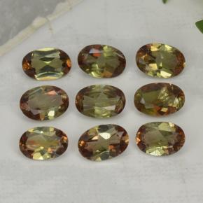 0.4ct Oval Facet Multicolor Andalusite Gem for sale 0.4ct Oval Facet Multicolor Andalusite Gem (ID: 206752)