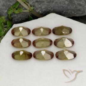Andalusite Gemstones in 6 x 4 mm (calibrated) Size for Sale, Andalusite Stones in Multicolor Color