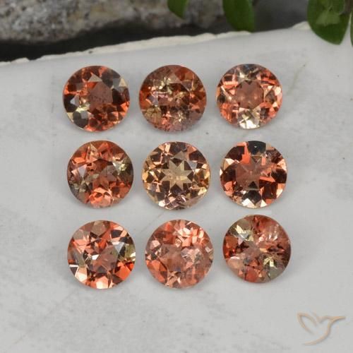 2.35ctw Natural Multicolor Andalusite, Round, VS-SI