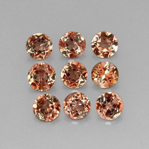 2.21 ct Multicolor Andalusite Gemstone, Andalusite Gem in Round Facet Shape for Sale.