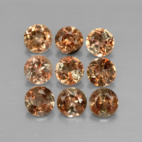 2.26 ct Multicolor Andalusite Stone, Natural Andalusite in Round Facet Shape for Sale