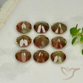 Andalusite Gemstones in 4 mm (calibrated) Size for Sale, Andalusite Stones in Multicolor Color