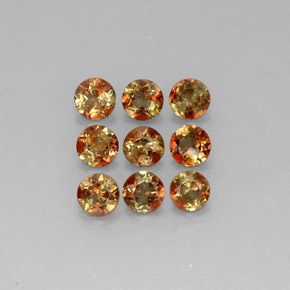 2.14 ct Multicolor Andalusite Gemstone, Andalusite Gem in Round Facet Shape for Sale.
