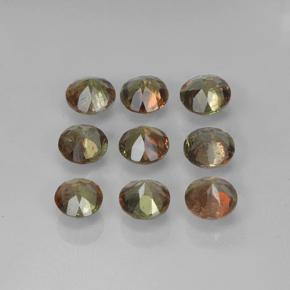 Andalusite Gemstones in 4 mm (calibrated) Size for Sale, Andalusite Stones in Multicolor Color