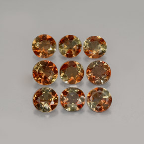 1.92 ct Multicolor Andalusite Gemstone, Andalusite Gem in Round Facet Shape for Sale.