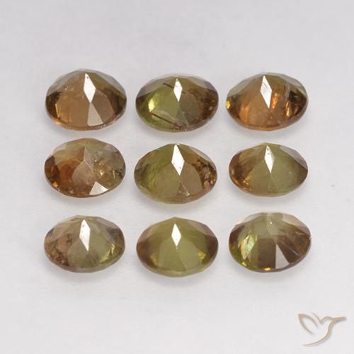 Andalusite Gemstones in 4 mm (calibrated) Size for Sale, Andalusite Stones in Multicolor Color