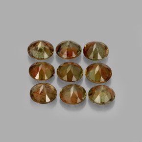 Andalusite Gemstones in 4 mm (calibrated) Size for Sale, Andalusite Stones in Multicolor Color