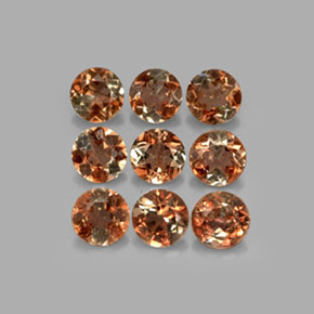2.19 ct Multicolor Andalusite Gemstone, Andalusite Gem in Round Facet Shape for Sale.