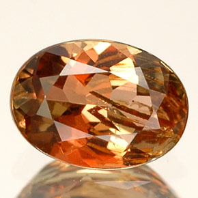 0.56 ct Multicolor Andalusite Gemstone, Andalusite Gem in Oval Facet Shape for Sale.