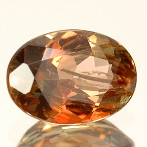 0.56 ct Multicolor Andalusite Stone, Natural Andalusite in Oval Facet Shape for Sale