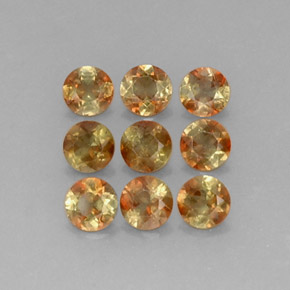 2.07 ct Multicolor Andalusite Stone, Natural Andalusite in Round Facet Shape for Sale