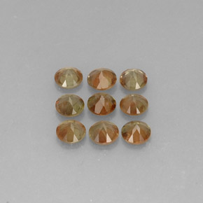 Andalusite Gemstone in 4 mm (calibrated) Size for Sale, Andalusite Stone in Multicolor Color