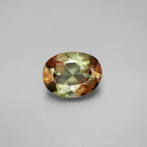1.47 ct Multicolor Andalusite Gemstone, Andalusite Gem in Oval Facet Shape for Sale.
