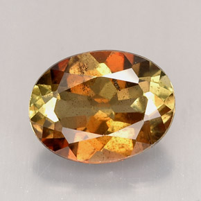 1.91 ct Multicolor Andalusite Gemstone, Andalusite Gem in Oval Facet Shape for Sale.