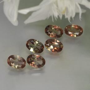 2.47 ctw Multicolor Andalusite Stones, Natural Andalusite in Oval Facet Shape for Sale