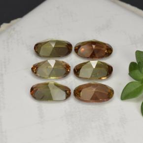 Andalusite Gemstones in 6 x 4 mm (calibrated) Size for Sale, Andalusite Stones in Multicolor Color