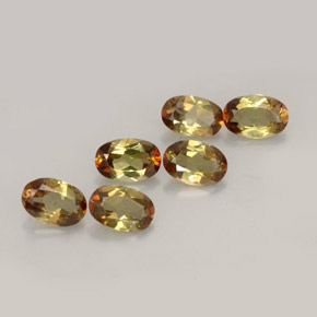 2.52 ct Multicolor Andalusite Stone, Natural Andalusite in Oval Facet Shape for Sale