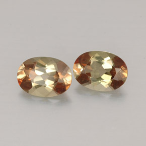 1.59 ct Multicolor Andalusite Stone, Natural Andalusite in Oval Facet Shape for Sale