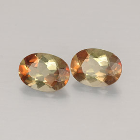 1.49 ct Multicolor Andalusite Stone, Natural Andalusite in Oval Facet Shape for Sale