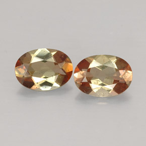 1.40 ct Multicolor Andalusite Gemstone, Andalusite Gem in Oval Facet Shape for Sale.